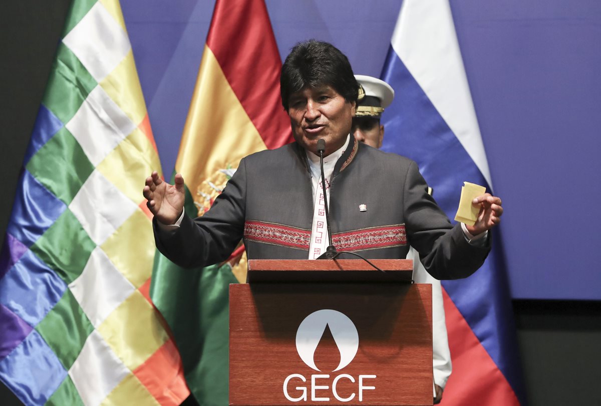 Evo Morales tiene vía libre para un cuarto mandato. (Foto Prensa Libre: EFE)