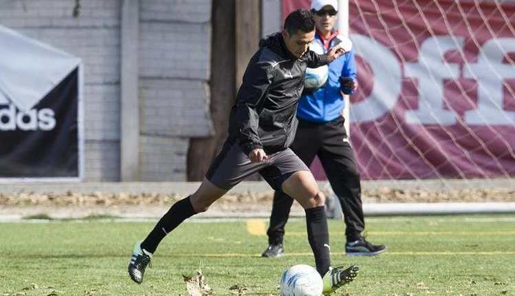 El volante guatemalteco Jorge Aparicio comenzará una nueva aventura en su carrera, ahora vistiendo los colores de Deportivo Guastatoya. (Foto Prensa Libre: Hemeroteca PL)
