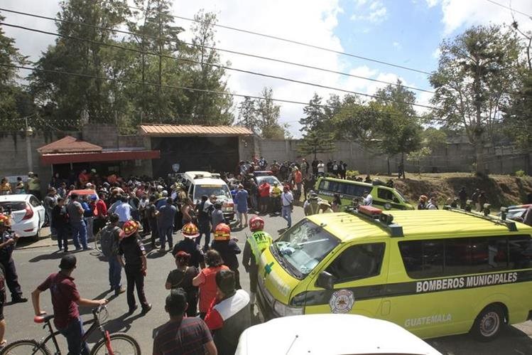 La semana pasada en el Hogar Seguro Virgen de la Asunción ocurrió un incendio que ya cobró la vida de 40 niñas.(Foto Prensa Libre: HemerotecaPL)