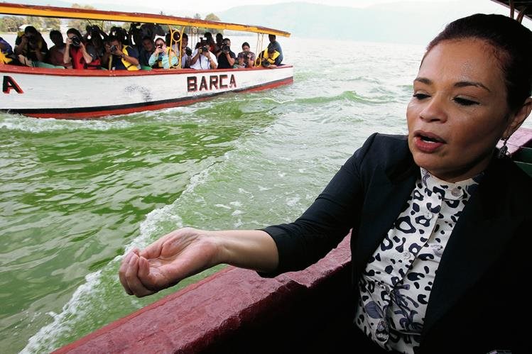 La exvicepresidenta Roxana Baldetti está implicada en el caso Agua Mágica. (Foto Prensa Libre: Kenneth Monzón)
