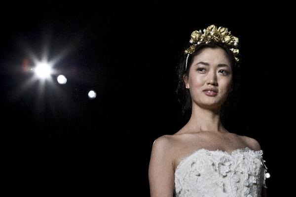 Pronovias presenta su colección primavera-verano. (Foto Prensa Libre: EFE)