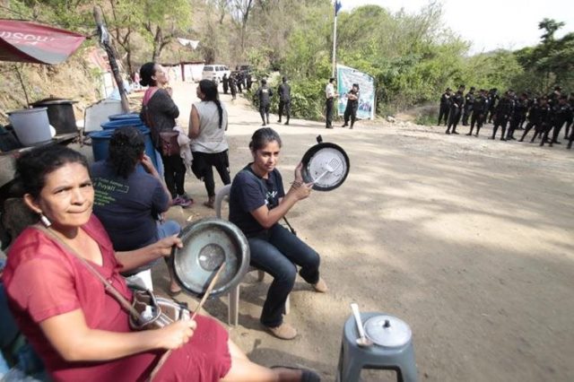 Pobladores de San José del Golfo piden la suspensión del proyecto minero Derivada VII. (Foto Prensa Libre: Hemeroteca PL)
