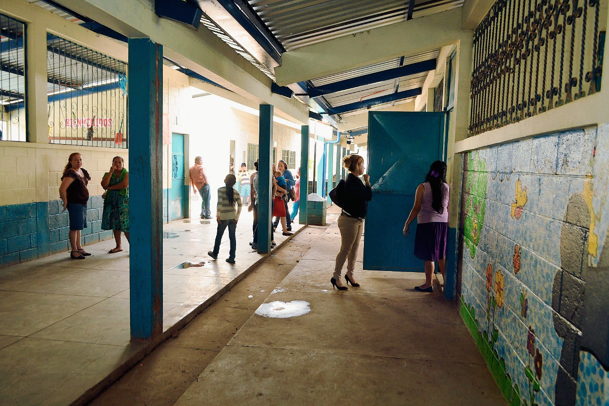 Escuela que objeto de robo en Barberena, Santa Rosa. (Foto Prensa Libre: Oswaldo Cardona)