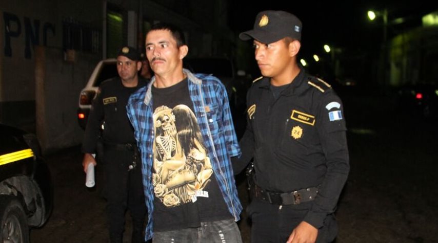 Manuel De Jesús Salguero López, de 27 años, es sindicado de ser el líder de una banda de asaltantes en Zacapa. (Foto Prensa Libre: PNC)