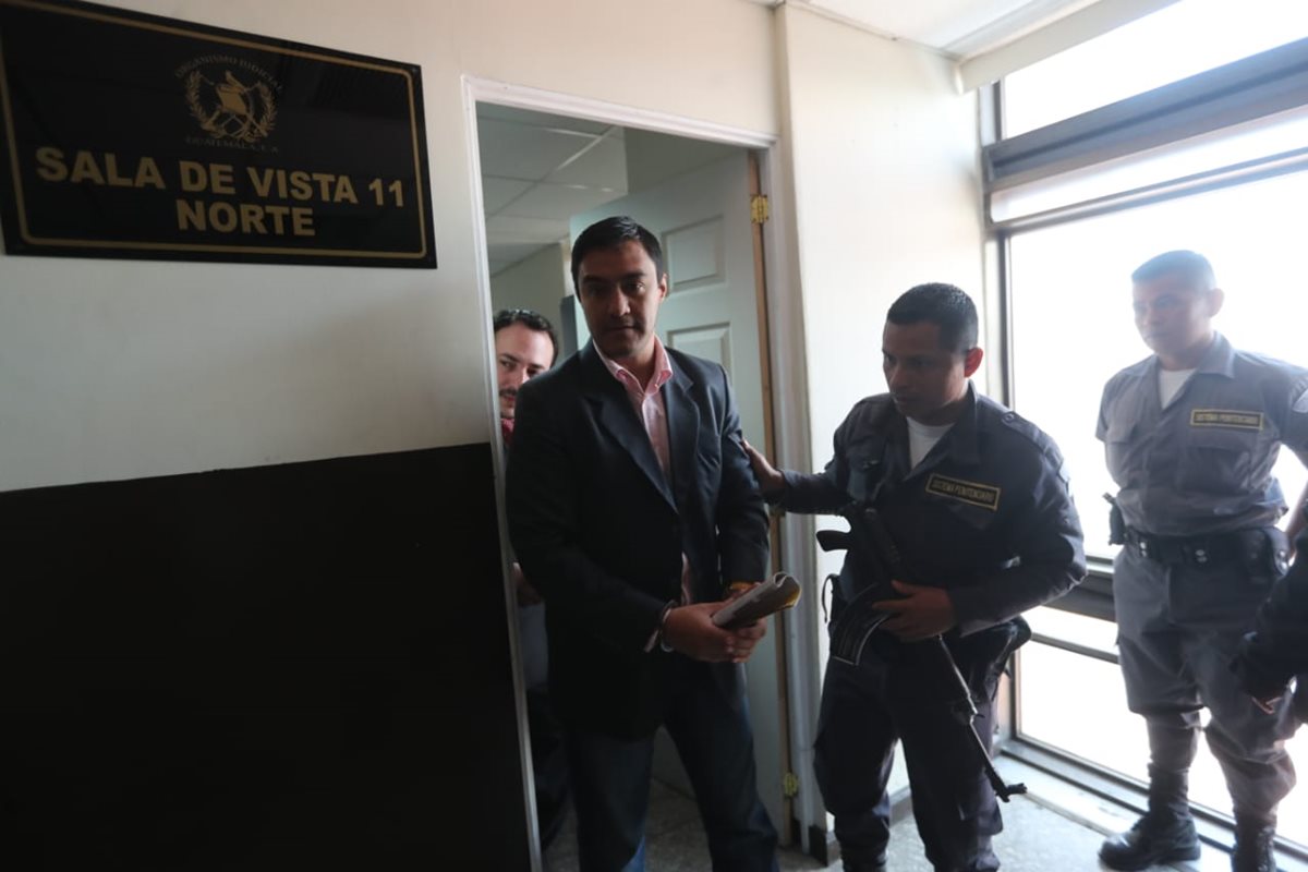 Otto Fernando Molina Stalling, hijo de la magistrada judicial Blanca Stalling, está señalado. (Foto Prensa Libre: Erick Avila)
