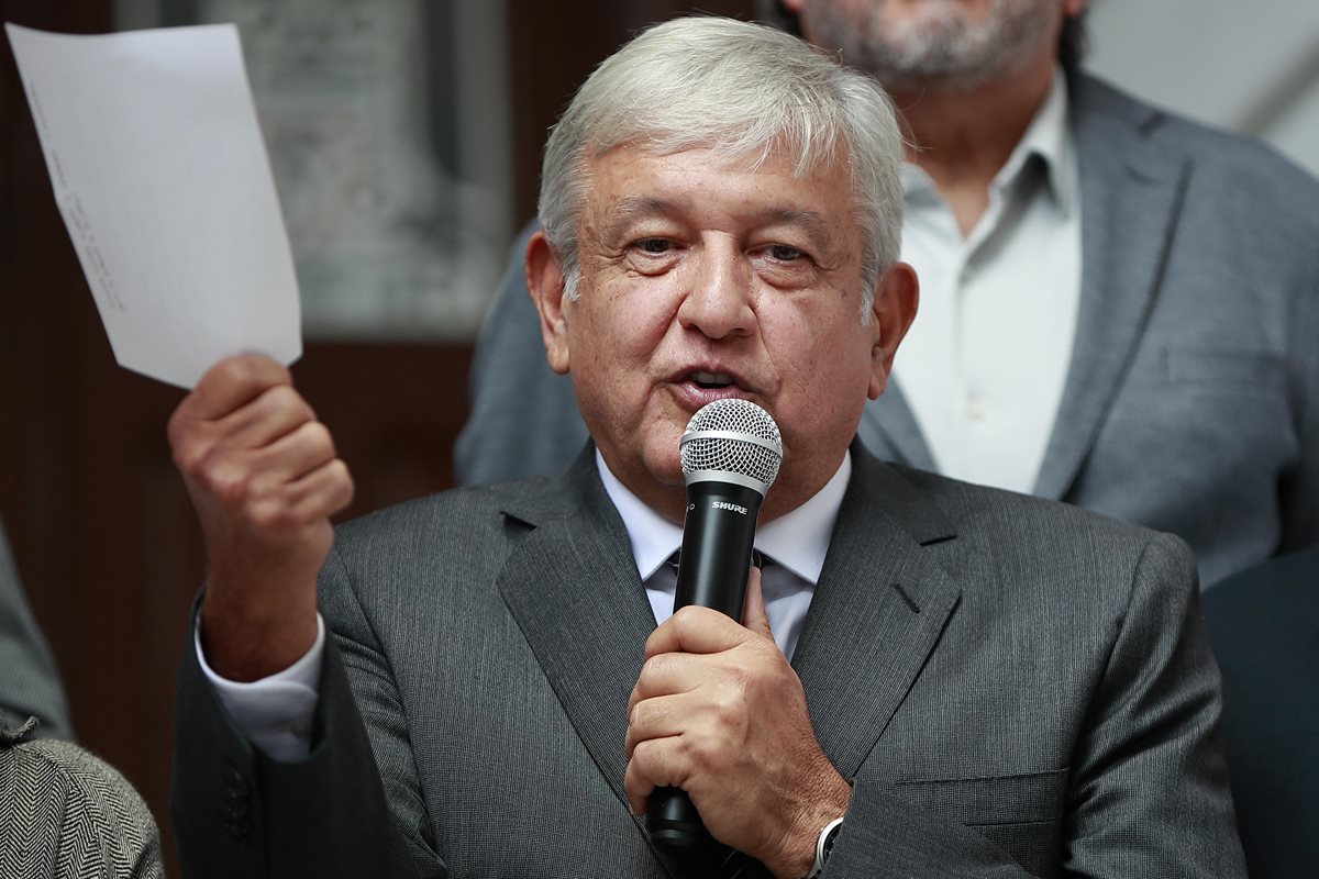 El presidente electo de México Andrés Manuel López Obrador anunció esta semana que el Tren Maya potenciará el turismo en la Península de Yucatán. (Foto Prensa Libre: EFE)