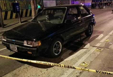 El crimen ocurrió en la 6 avenida y 1 calle de la zona 9 capitalina. (Foto: Juan Manuel Castillo)
