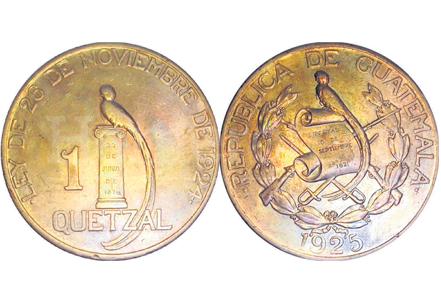 La primera moneda de Q1 contenía una aleación de oro. (Foto: Hemeroteca PL)