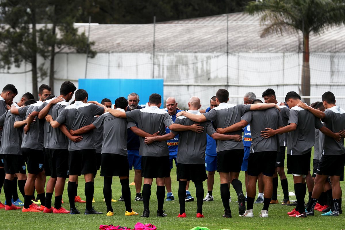 La unión y fe se respiran en las concentraciones de la Selección Nacional en el Proyecto Goal. (Foto Prensa Libre: Edwin Fajardo)