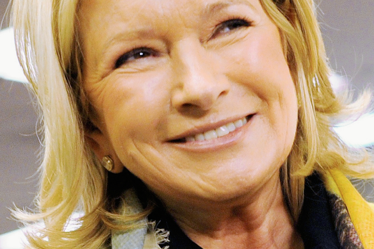 Martha Stewart, empresaria estadounidense y productora de programas de televisión. (Foto Prensa Libre: AFP)