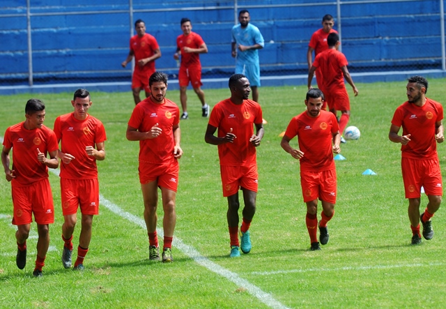 Municipal se entrenó durante la semana pensando en el duelo contra Petapa del próximo domingo. (Foto Prensa Libre: Francisco Sánchez).