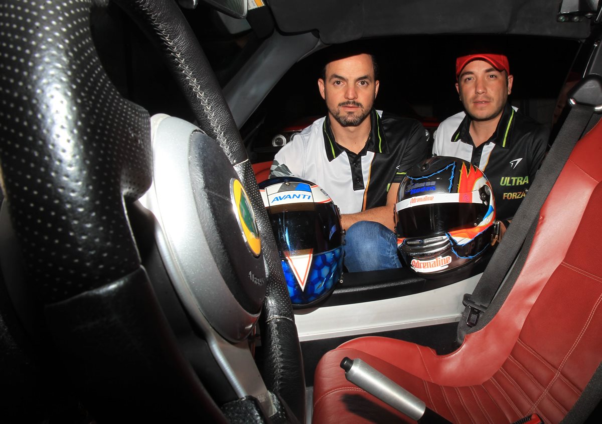 Juan P. Rodas y Freddy Bressani están listos para defender el liderato este domingo. (Foto Prensa Libre: Carlos Vicente)