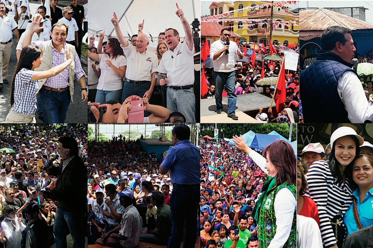 Los partidos políticos continúan en campaña y presentando a los electores a sus candidatos presidenciales y a diputados.