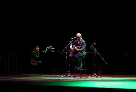 Alberto Plaza enamora con su música. (Foto Prensa Libre: Ángel Elías)