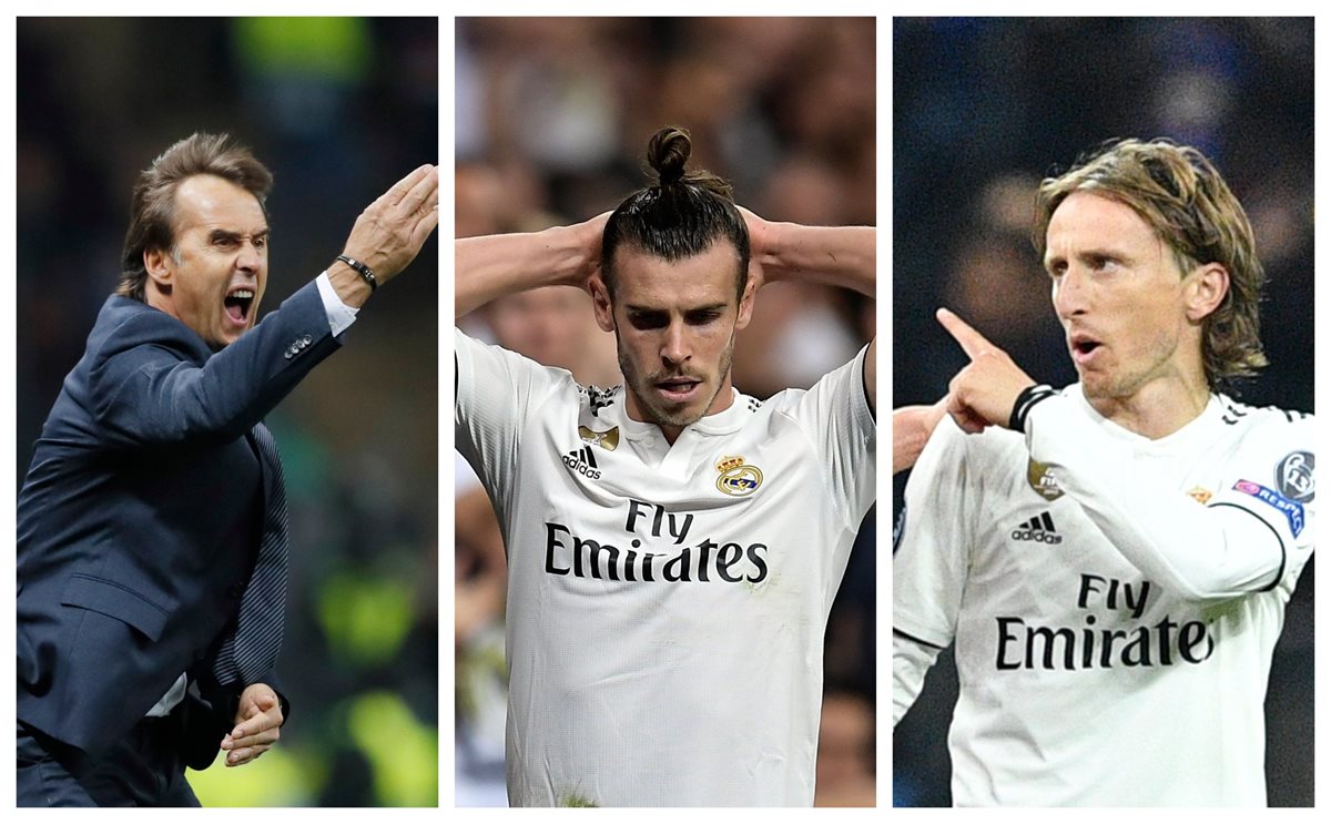 El Real Madrid atraviesa una crisis, después de la partida de Zidane y Cristiano. (Foto Prensa Libre: AFP)