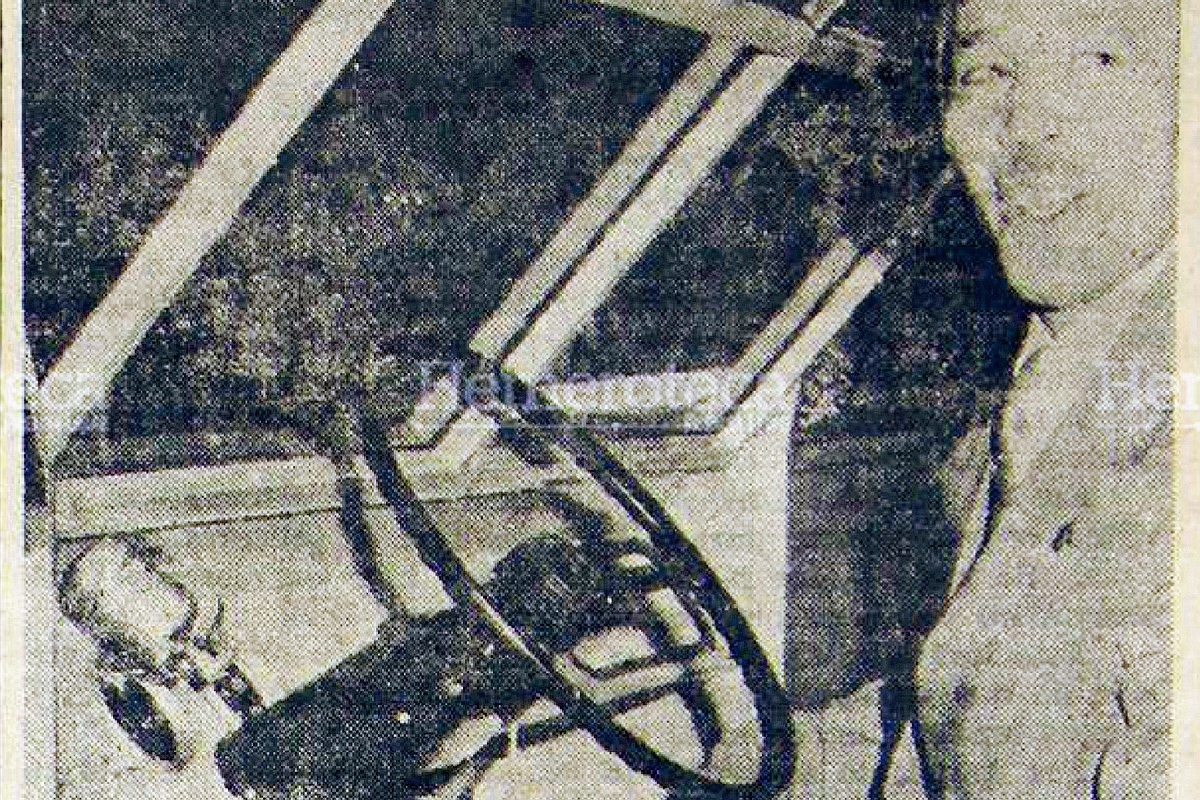 El presidente Kjell Laugerud inaugura producción del camioncito “el Chato”. (Foto: Hemeroteca PL