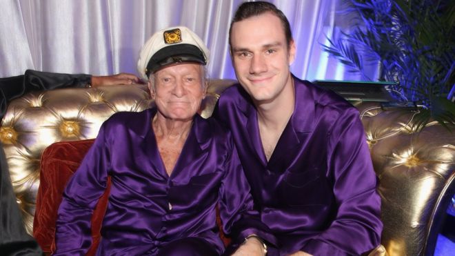 Hugh Hefner murió el miércoles a los 91 años.GETTY IMAGES