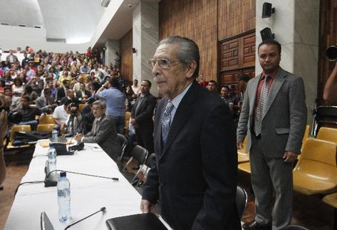 El 10 de mayo del 2013, el militar retirado José Efraín Ríos Montt  fue condenado a 80 años de prisión por genocidio, pero 10 días después la Corte de Constitucionalidad anuló el fallo.