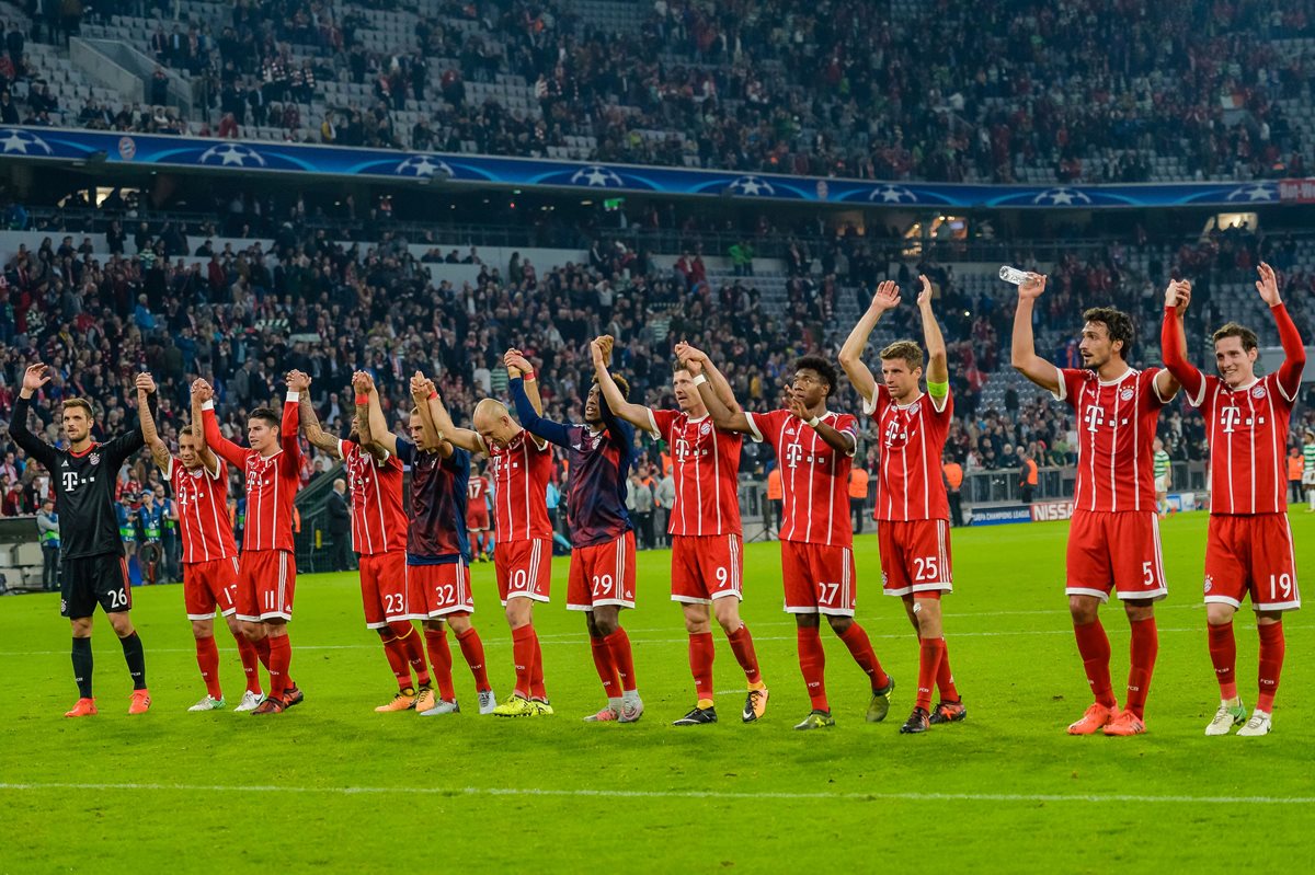 El equipo bávaro sigue siendo de los más caros de Europa pese a estar en deuda en Champions League. (Foto Prensa Libre: AFP)