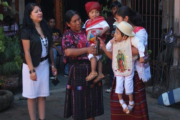 Certamen de  trajes indígenas se lleva a cabo en la cabecera de Totonicapán. (Foto Prensa Libre: Édgar Domínguez)