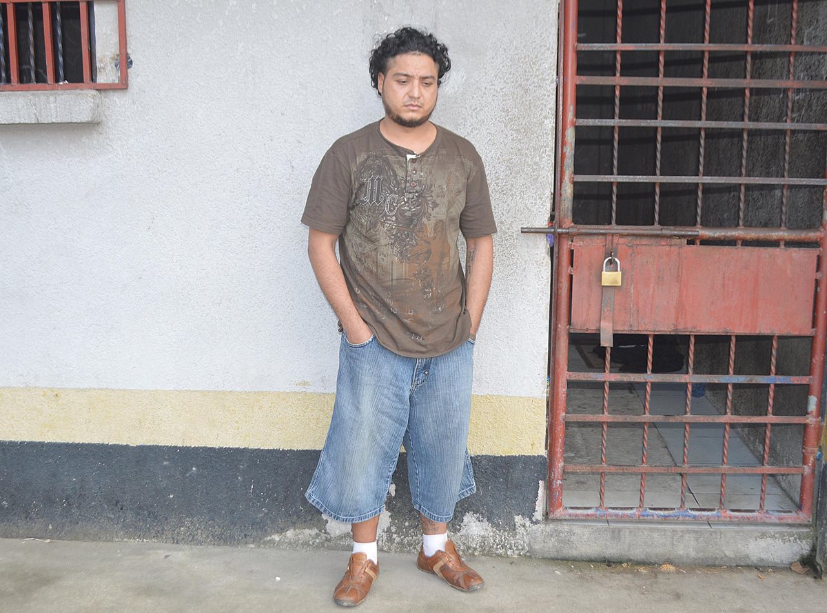 Ronald Fuentes Estrada es sindicado de haber participado en el crimen de Glenny Oneida Santos. (Foto Prensa Libre: Dony Stewart)