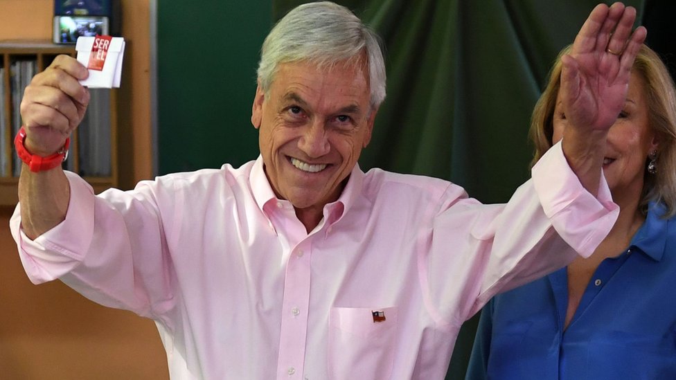 Piñera se convirtió en el presidente más votado desde el regreso de la democracia a Chile. (Foto, Prensa Libre: AFP)