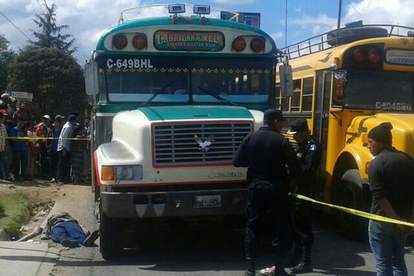 Rafael Rojas murió baleado en Olintepeque, Quetzaltenango. (Foto Prensa Libre: Carlos Ventura).