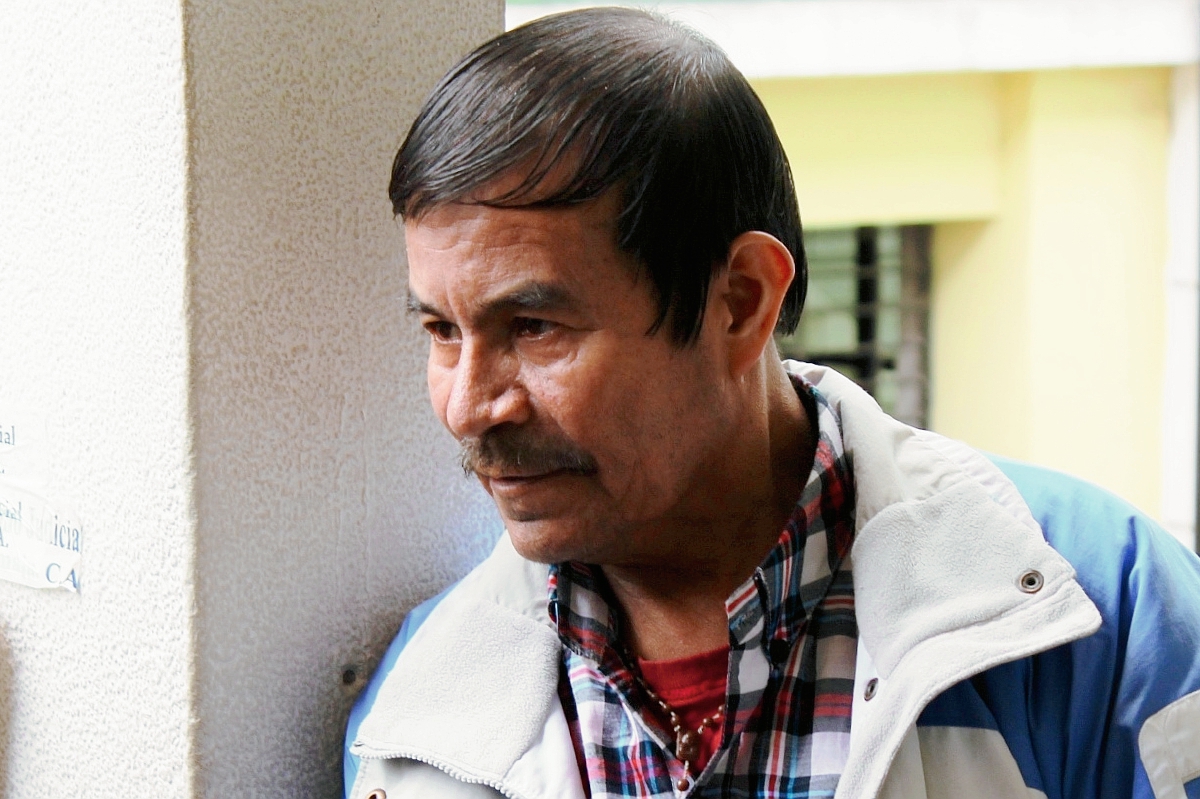 Domingo Urízar Reyes fue condenado a 15 años de cárcel por la muerte de un hombre. (Foto Prensa Libre: Óscar Figueroa)