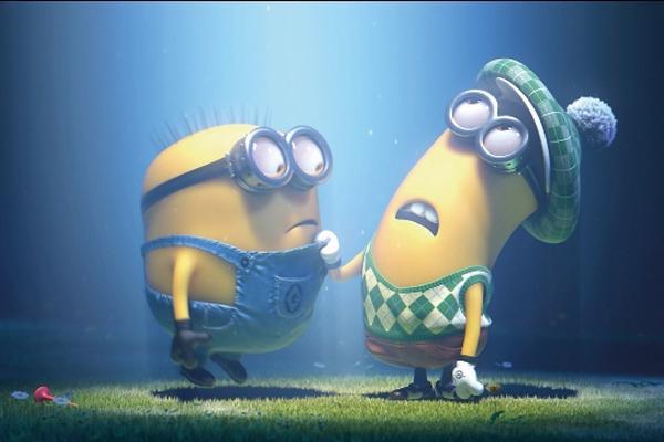 Los simpáticos e impredecibles minions destacan en el filme Despicable Me 2 (Mi villano favorito 2). (Foto Prensa Libre: Archivo)