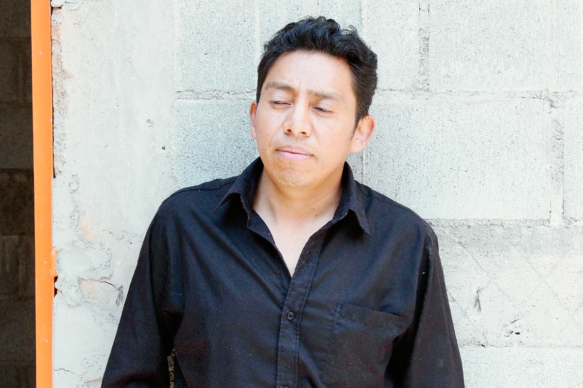 El maestro  Sebastián Macario Suy fue capturado en Zacualpa, Quiché, señalado de violación contra una de sus alumnas. (Foto Prensa Libre: Óscar Figueroa)