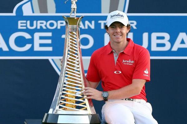El golfista norirlandés Rory McIlroy, número uno del golf mundial, ha incrementado sus ganancias. (Foto Prensa Libre: EFE)
