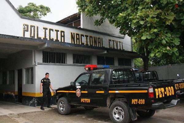 Sede de la PNC de San Andrés, Petén.