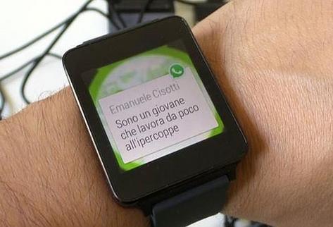 WhatsApp llega a los relojes inteligentes con Android Wear