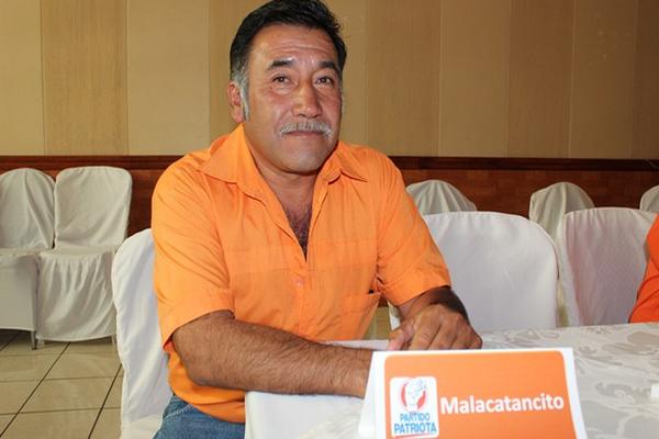 Héctor Leopoldo Samayoa, alcalde de Malacatancito, Huehuetenango. (Mike Castillo)