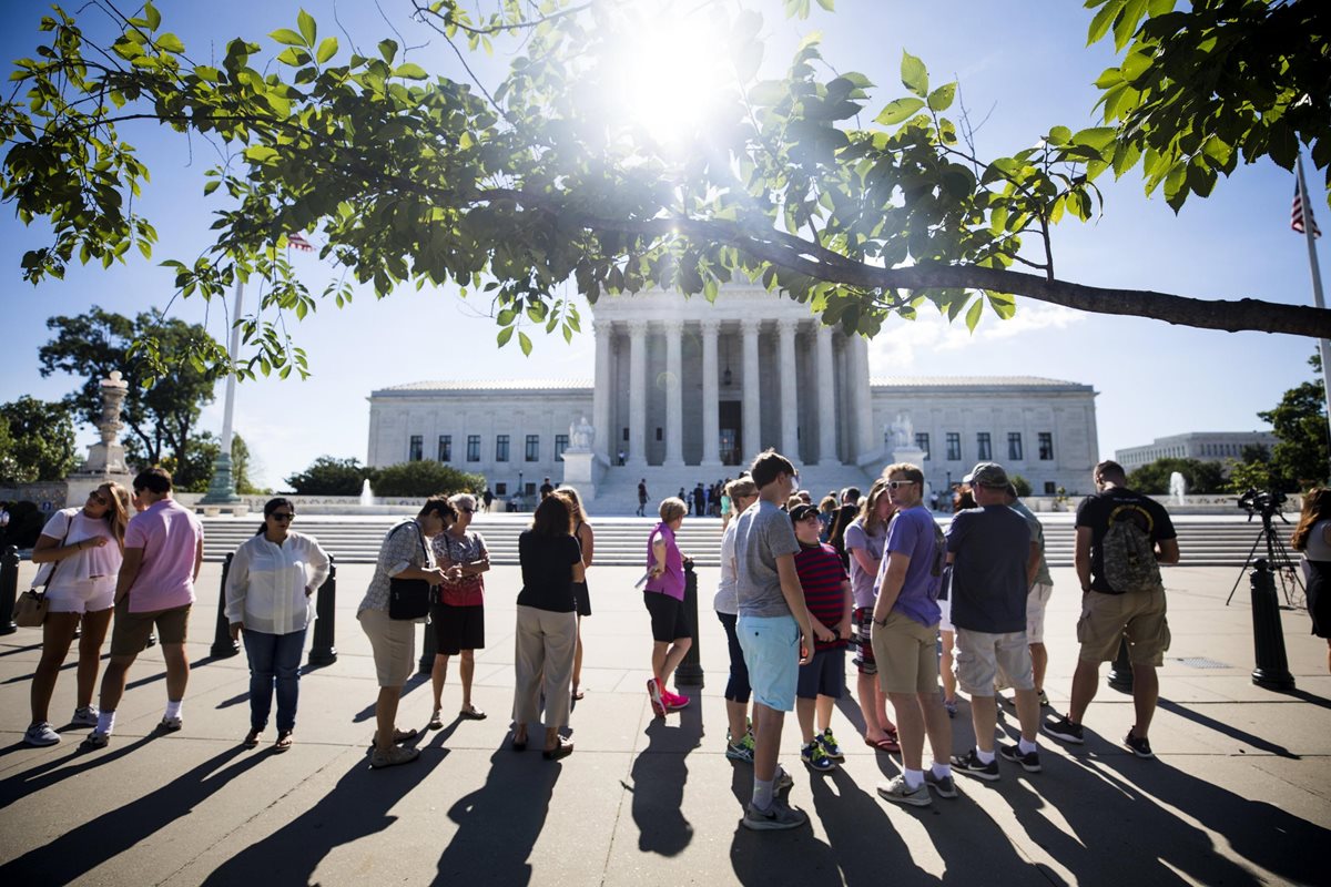 Corte Suprema en Washington, Estados Unidos. (Foto Prensa Libre: EFE)