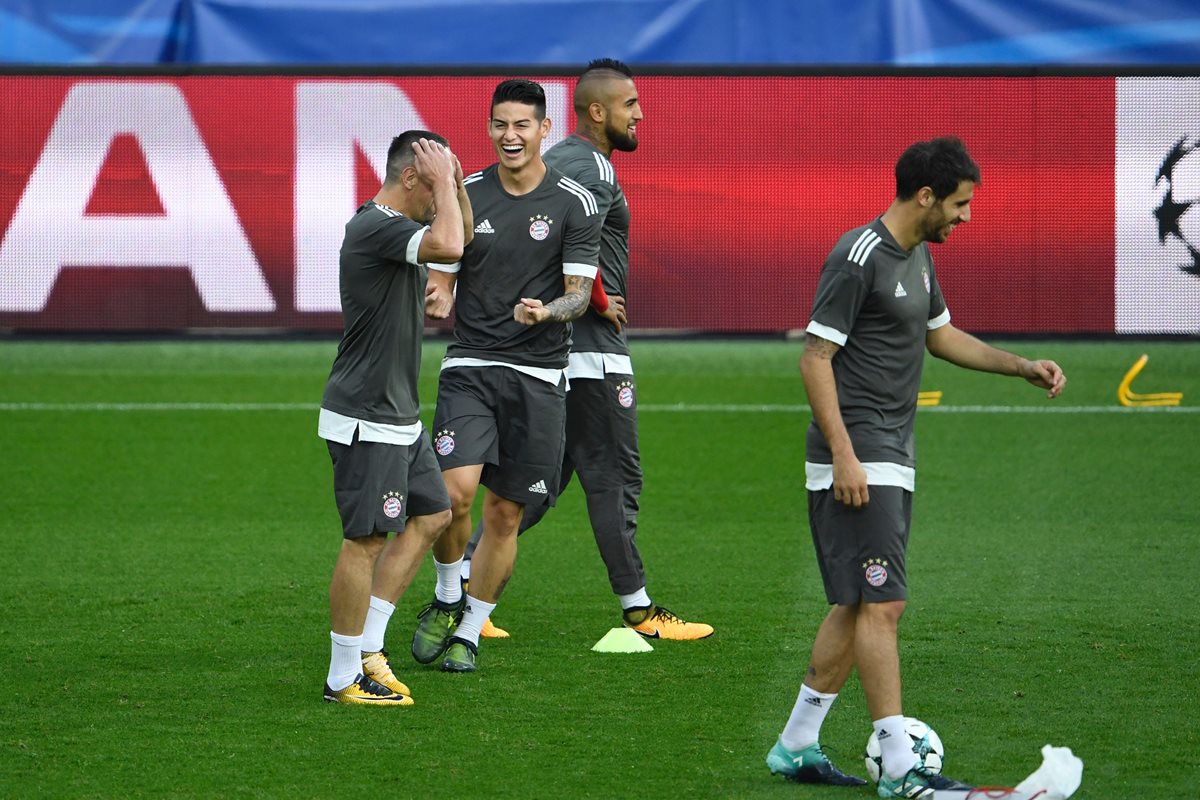 James Rodríguez se vinculó al Bayern Múnich esta temporada. (Foto Prensa Libre: AFP)