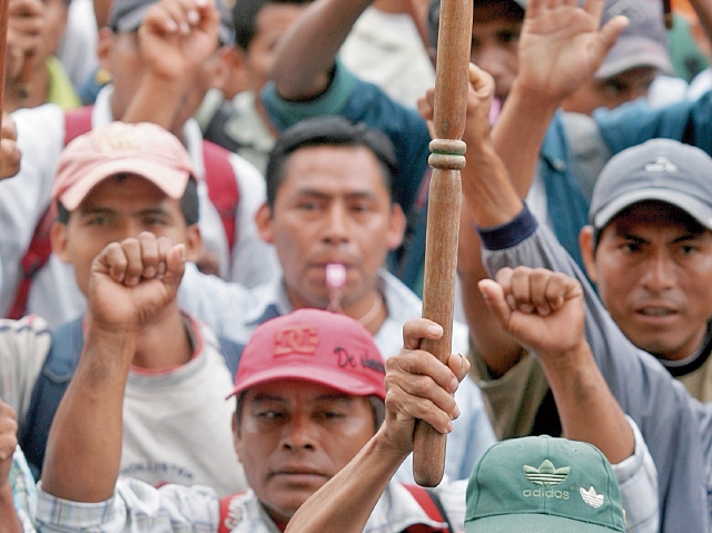 El Convenio 169 de la Organización Internacional del Trabajo establece que toda consulta comunitaria debe hacerse por medio de autoridades representativas del lugar. (Foto Prensa Libre: OSCAR ESTRADA)