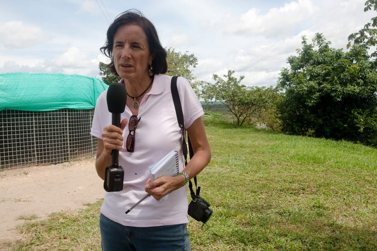 La periodista española Salud Hernández se encuentra desaparecida desde el domingo último en Colombia. (Foto Prensa Libre: AFP).