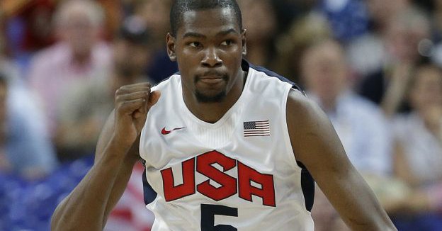Kevin Durant integrará la selección de baloncesto de EE.UU. que competirá en Río 2016. (Foto Prensa Libre: AP).