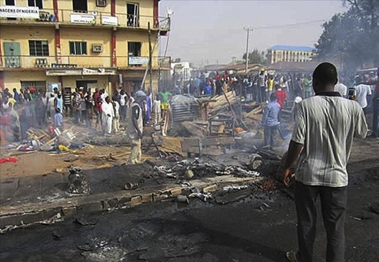 Los mercados, las mezquitas y las estaciones de autobús son los principales blancos de kamikazes de Boko Haram. (Foto Prensa Libre: Hemeroteca PL).