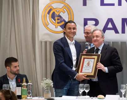 Florentino Pérez asegura que Keylor Navas estará en el Real Madrid por muchos años más