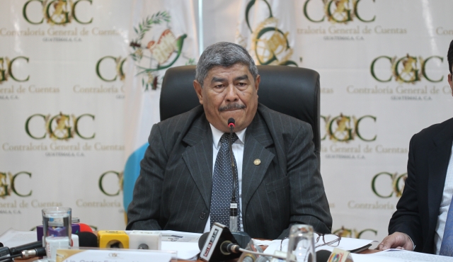 Carlos Mencos, es el actual titular de la Contraloría General de Cuentas (CGC). (Foto Prensa Libre: Hemeroteca)