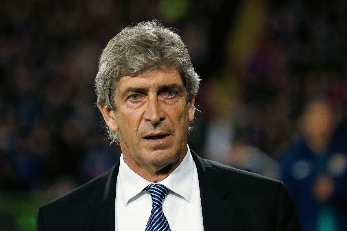 Manuel Pellegrini  se encuentra tranquilo a pesar de los malos resultados del Manchester City. (Foto Prensa Libre: AP)
