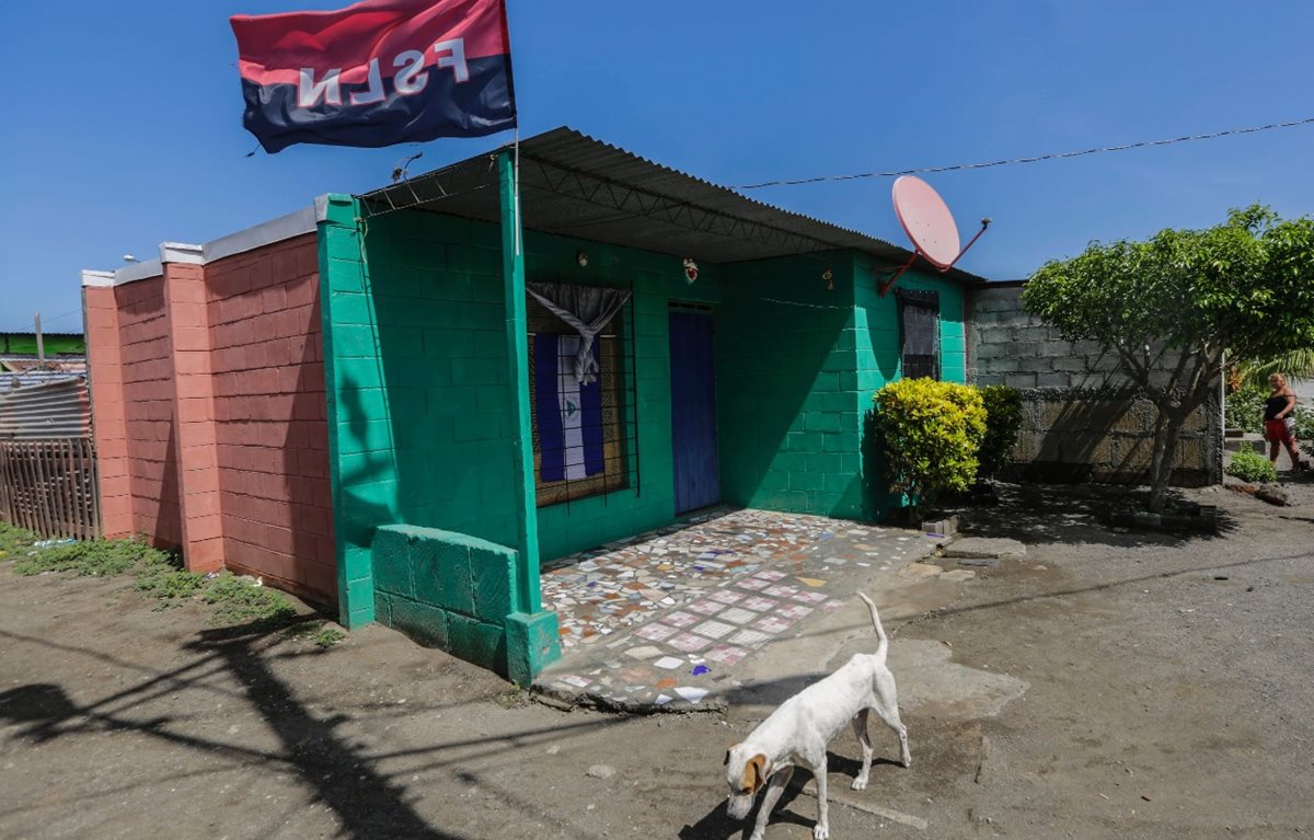 Una casa en Villa Guadalupe para las personas del basurero conocida como la "Chureka" (Foto Prensa Libre: AFP)