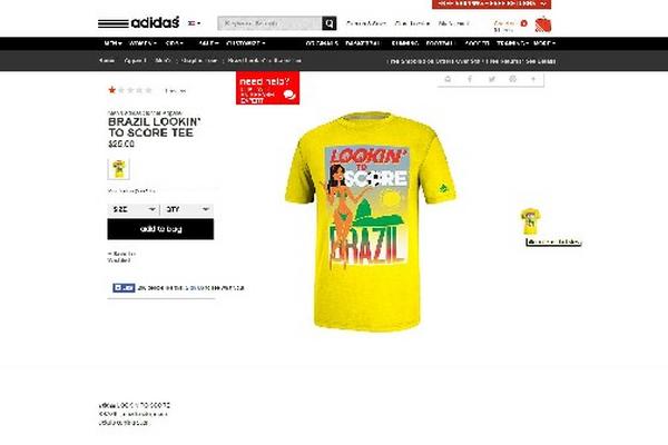 Esta es una de las controversiales camisetas. (Foto Prensa Libre: EFE)