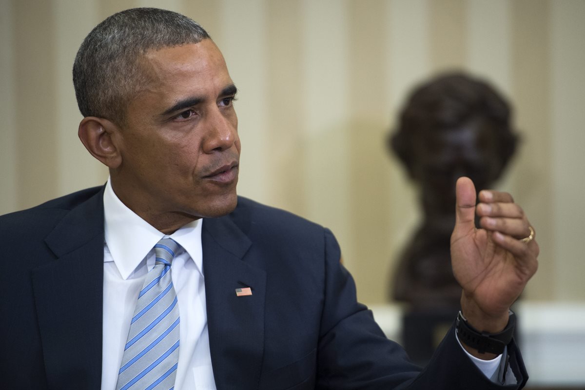 Barack Obama, presidente de EE. UU. (Foto Prensa Libre: EFE).