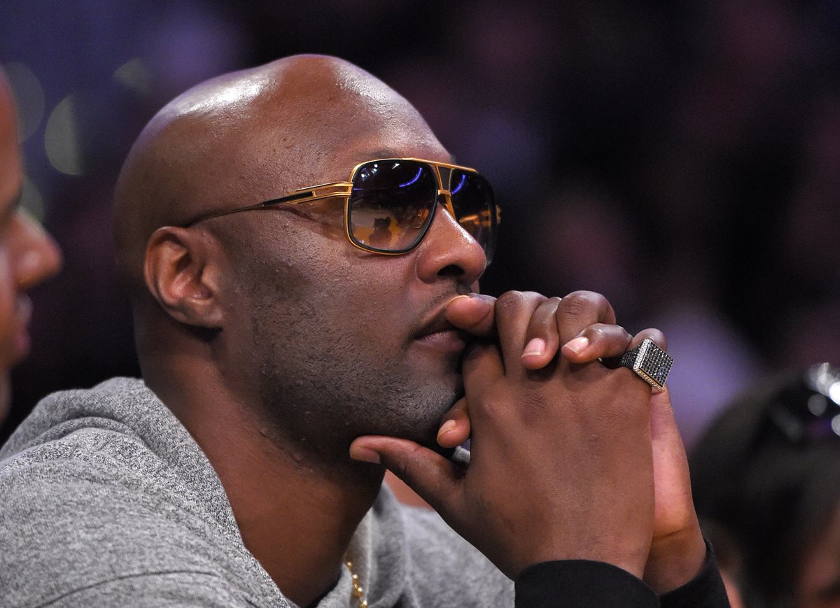Lamar Odom lamenta que las drogas haya acabado con su carrera deportiva. (Foto Prensa Libre: AP)