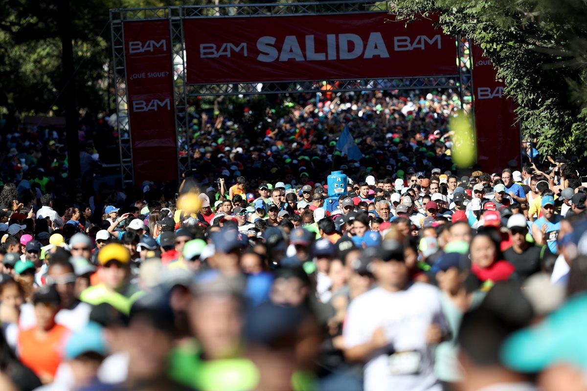 La San Silvestre despide un año con muchos movimientos deportivos para Guatemala. (Foto Prensa Libre: Carlos Vicente)