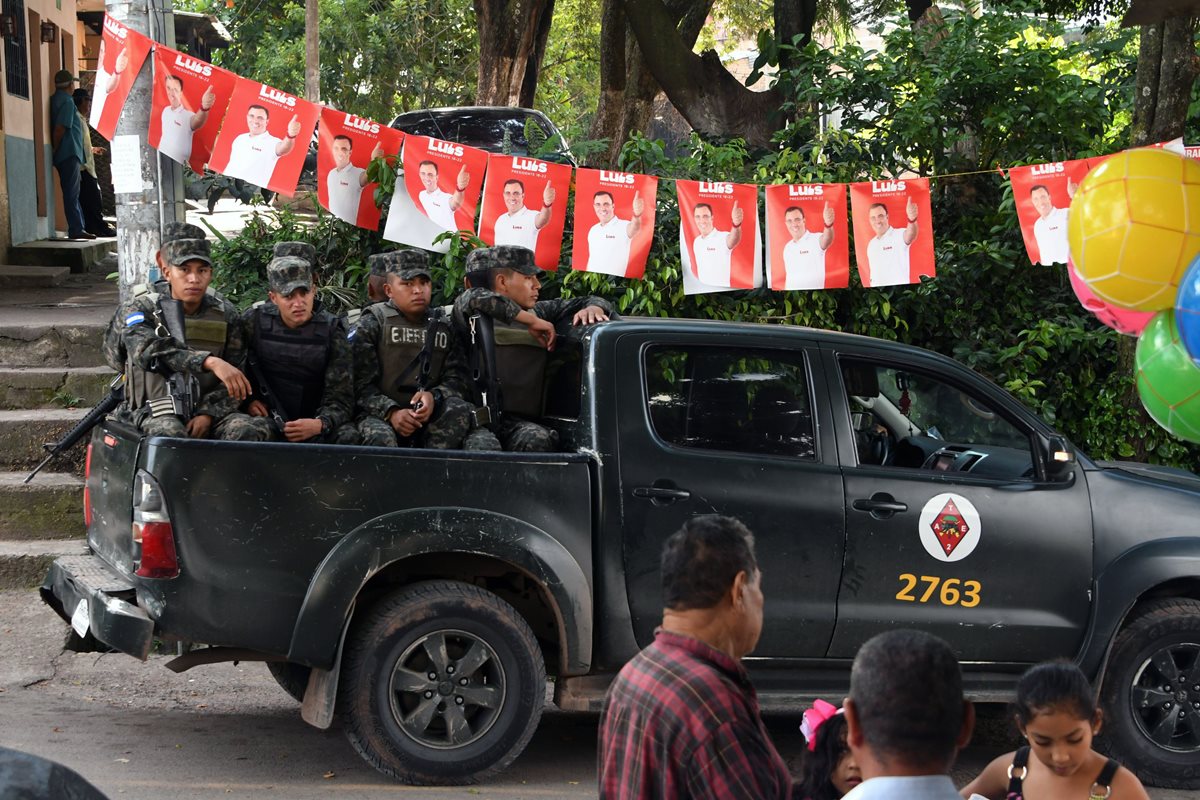 Violencia e inseguridad aquejan a hondureños en plena etapa de comicios. (Foto Prensa Libre: AFP)