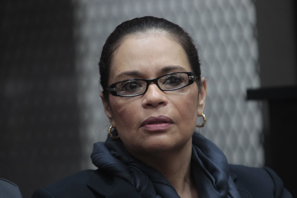 Baldetti permanece desde el 11 de septiembre internada en el Centro Médico Militar. (Foto Prensa Libre: Hemeroteca PL)